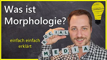 Was gehört alles zur Morphologie?