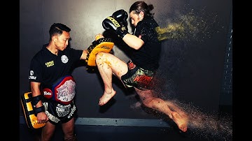 How to Set up Jumping Knees and Damaging Kicks in Muay Thai with Philip Tieu