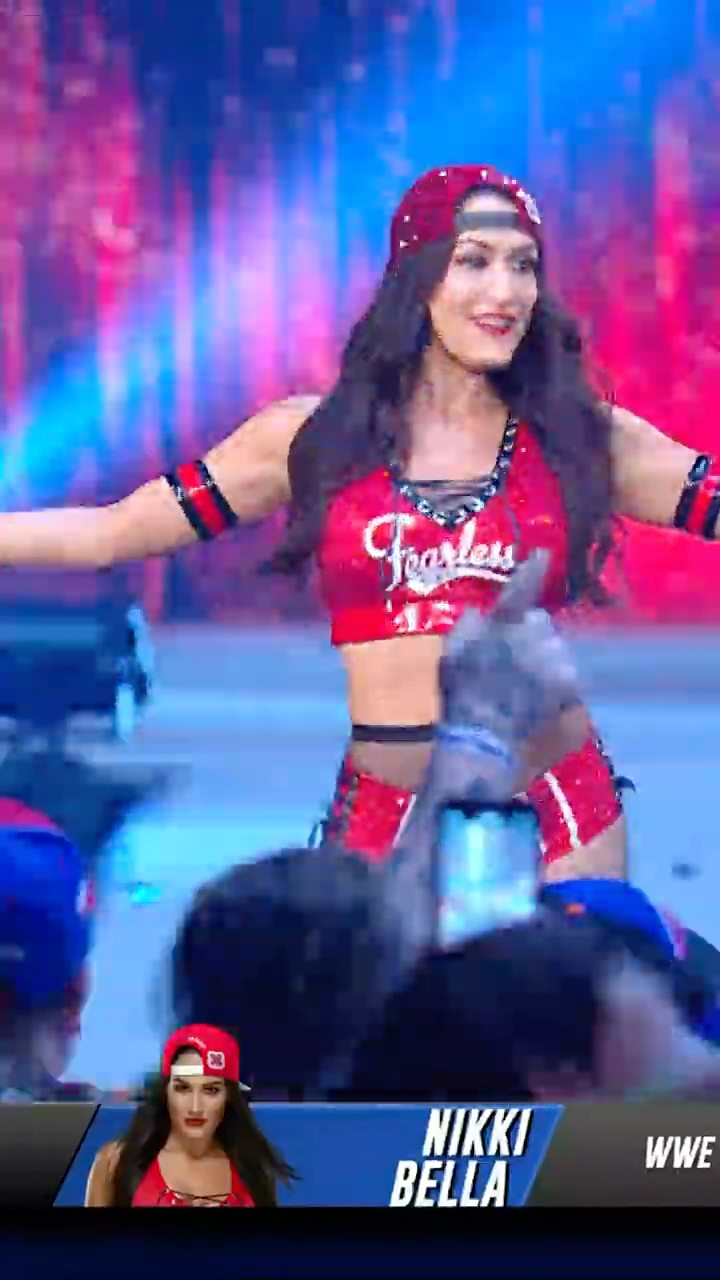 WWE Hall of Famer Nikki Bella is entrant Number 30! ???
