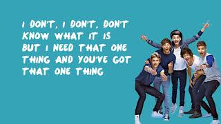 One Thing One Direction