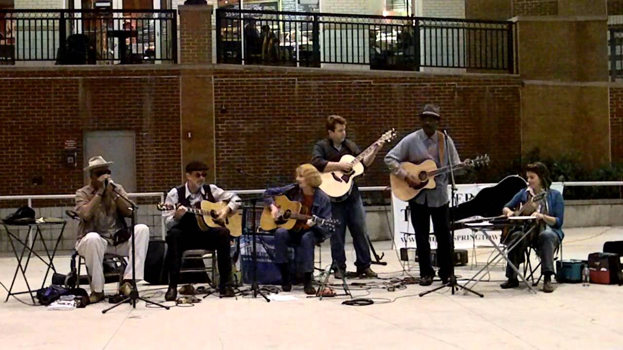 C and C Line - Archie Edwards Blues Ensemble on Veterans Plaza