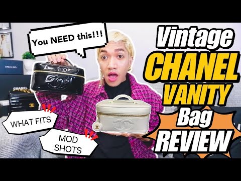 CHANEL Vintage Vanity Review  Why this is the BEST CHANEL Vanity