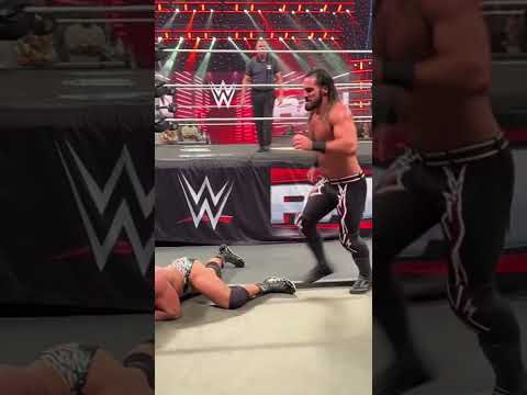 Video Seth Rollins Plants LA Knight with a Brutal Curb Stomp!