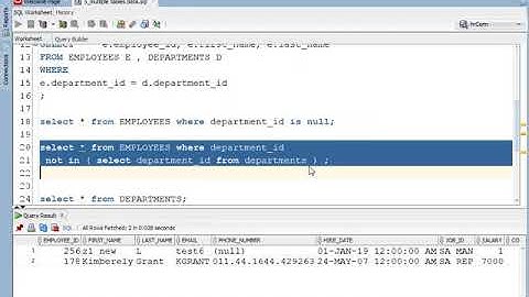 Oracle DB -Joins (Inner, Cartesian, Outer)
