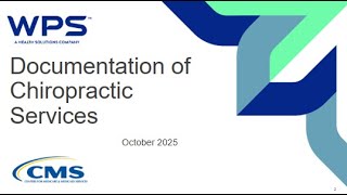 Documentation of Chiropractic Services
