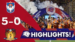 CHAMPIONS Albirex win with a 5 STAR display! | 2023 SPL: Albirex Niigata (S) vs Hougang United