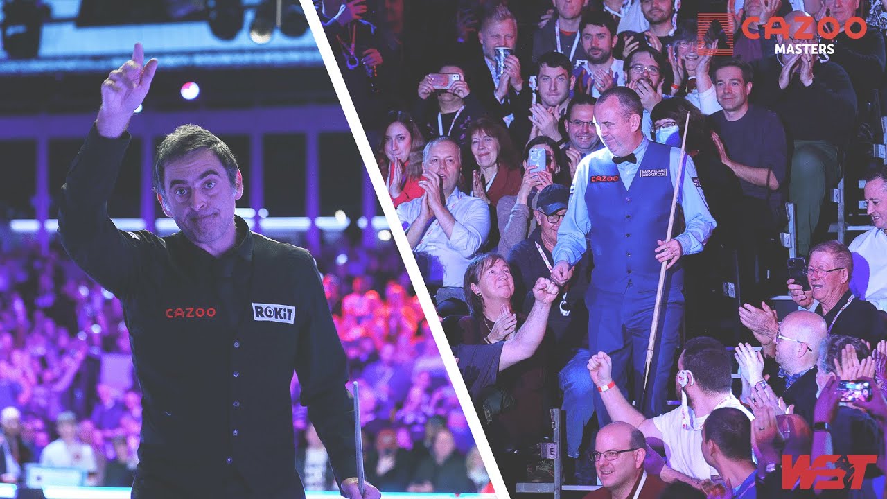 Alexandra Palace Stands To Welcome Ronnie O'Sullivan & Mark Williams | 2023 Cazoo Masters