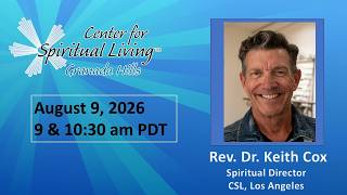 Sunday Service, Rev. Keith Cox