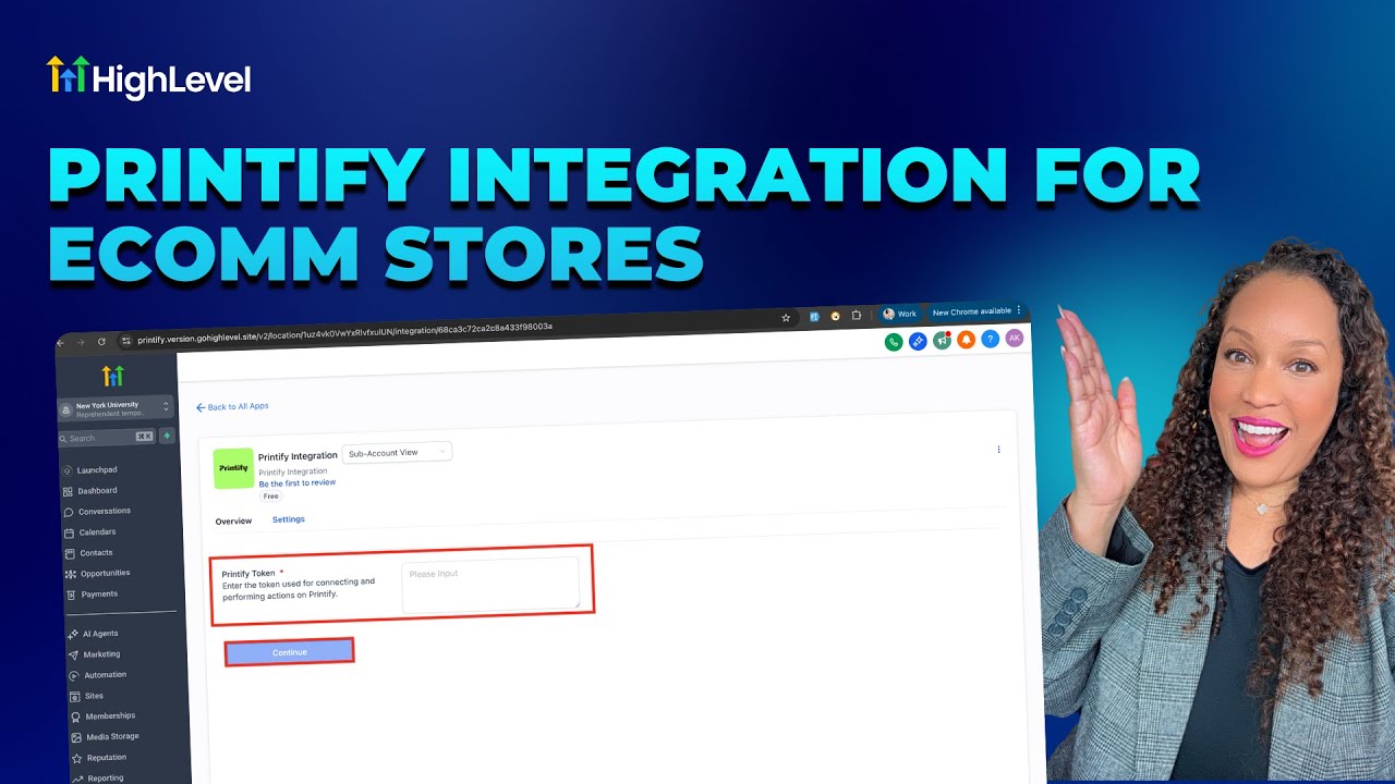 How To Easily Integrate Printify with HighLevel