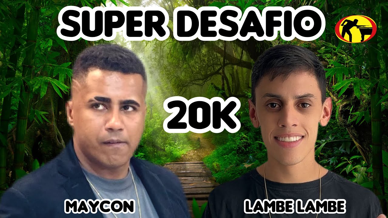 R$20MIL…Maycon X Lambe Lambe-Um Super Jogao Inédito 