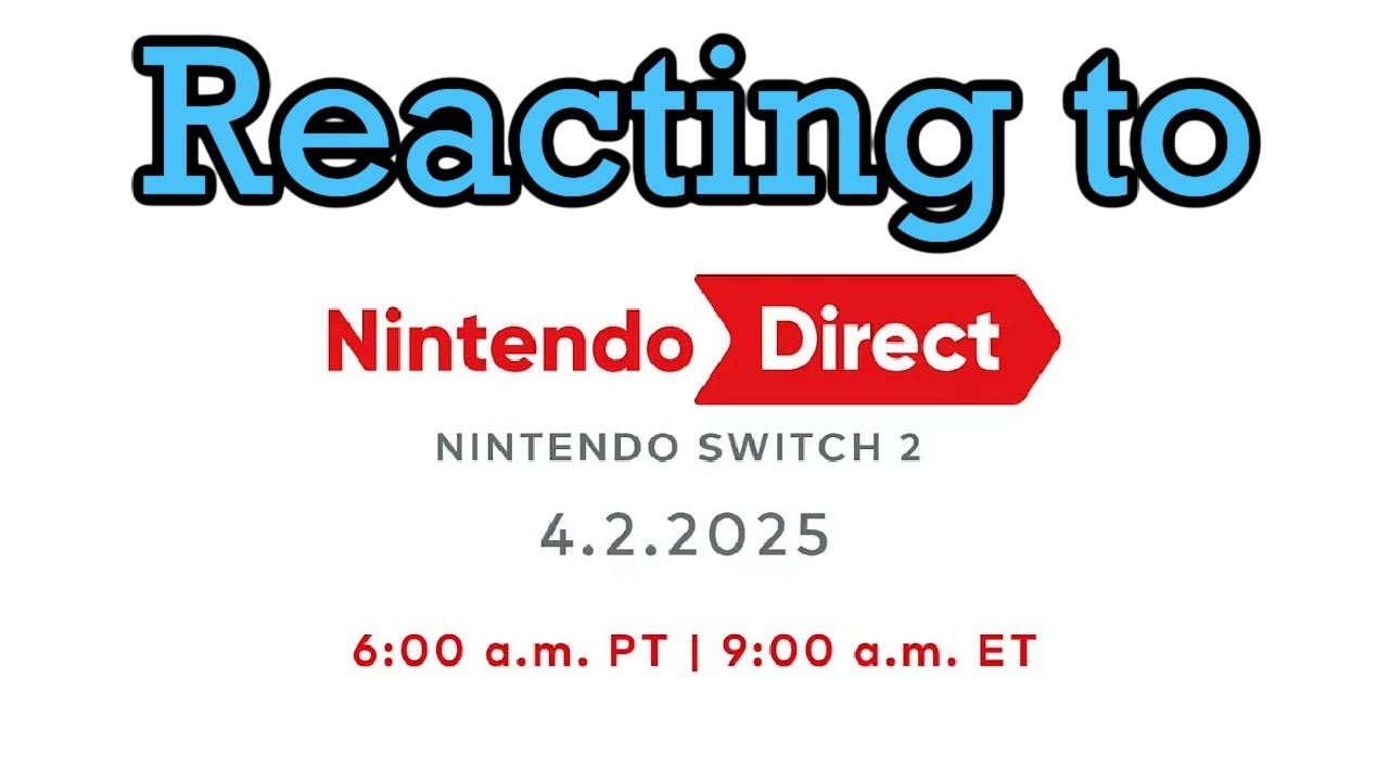 Reacting to the Nintendo Switch 2 Direct - YouTube
