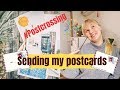 Choosing and writing my Postcrossing postcards