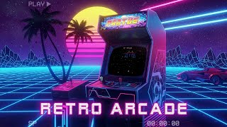 Retro Arcade Dream on a Neon Grid 🕹️ Synthwave for Gaming, Relax & Vibe screenshot 4