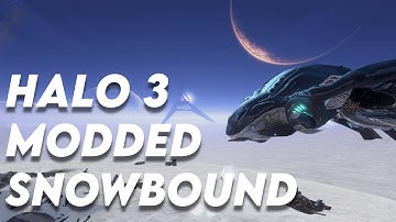 Halo 3 AI Battle Mod on Snowbound: Halo 3 Mod Showcase