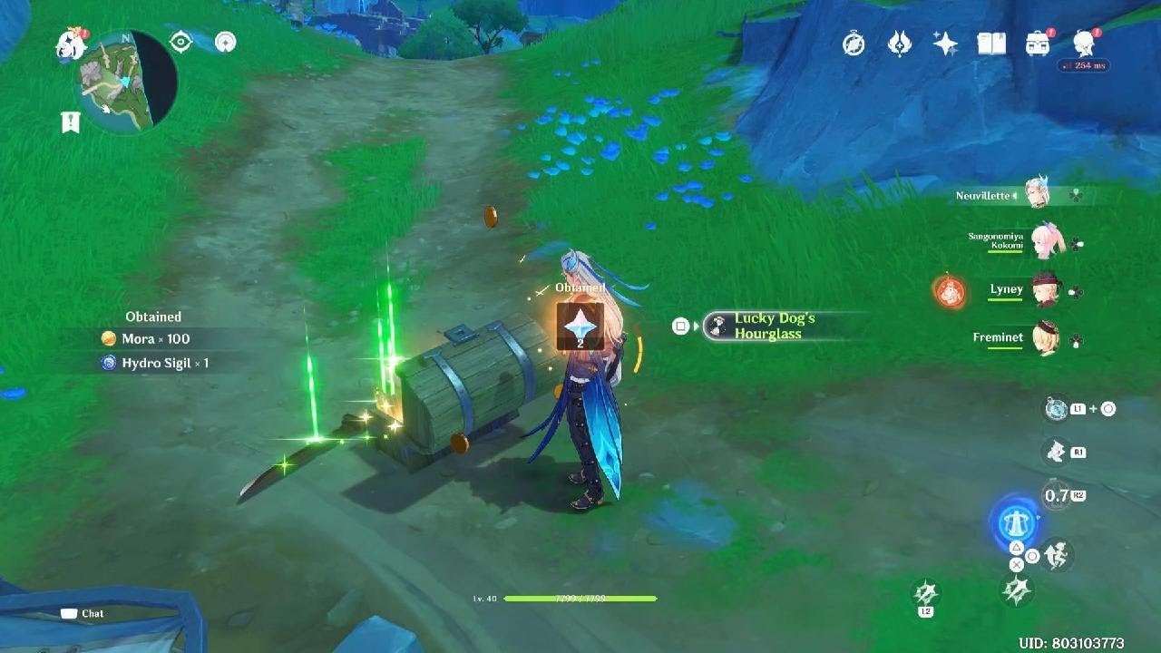 Genshin Impact Neuvillette treasure chest voicelines 3 jp audio YouTube