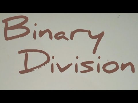Binary Division