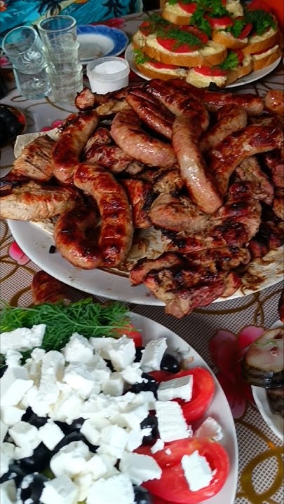 Шашлык. Ужин на свежем воздухе. Дача. Город Ишим / Al fresco dining # ...