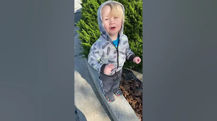 Baby gets all names right except his name