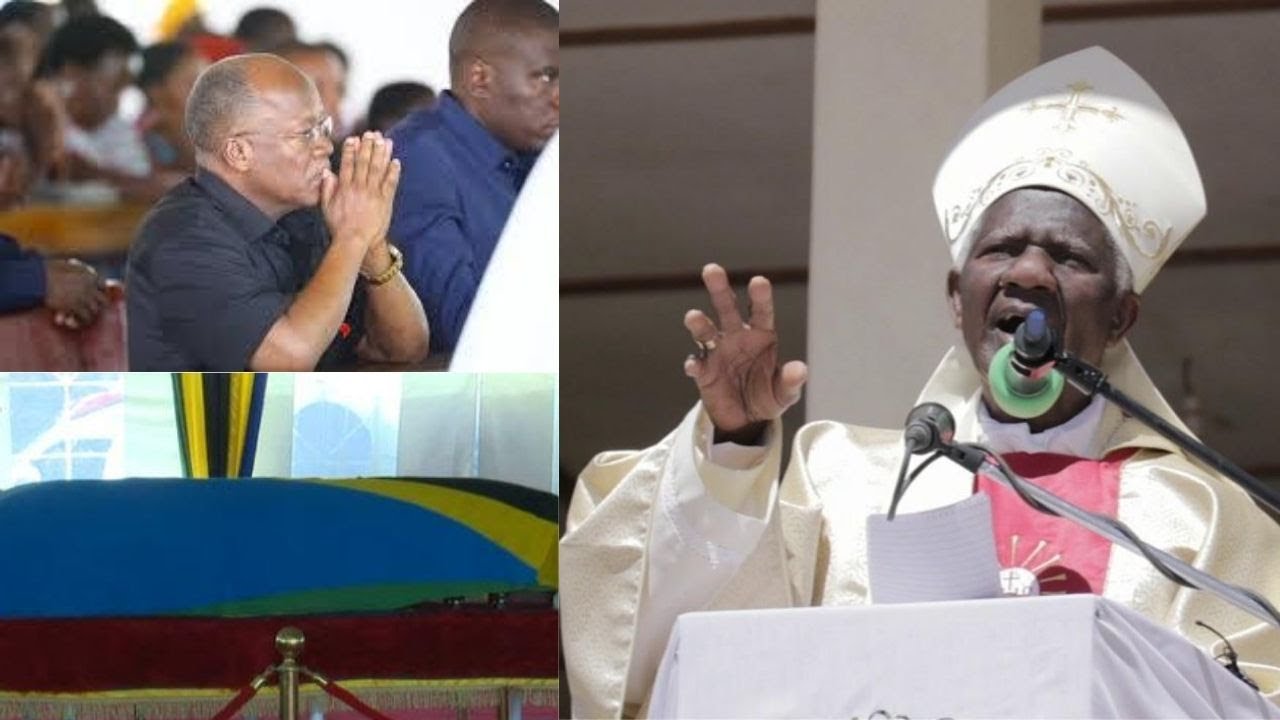 NONDO ZA ASKOFU NGALALEKUMTWA KWENYE MISA YA KUMUAGA RAISI MKAPA/ASIMULIA MAMBO MAZITO/AGUSIA KITABU