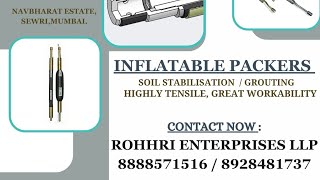 Inflatable Packers #grouting #soilstablization #inflatablepacker #civilengineering #ground