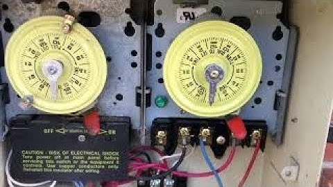 How to Replace INTERMATIC TIMER step by step REPLACEMENT