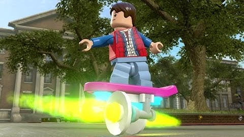 LEGO Dimensions - Hoverboard Fully Upgraded - All 3 Versions (Vehicle Showcase)