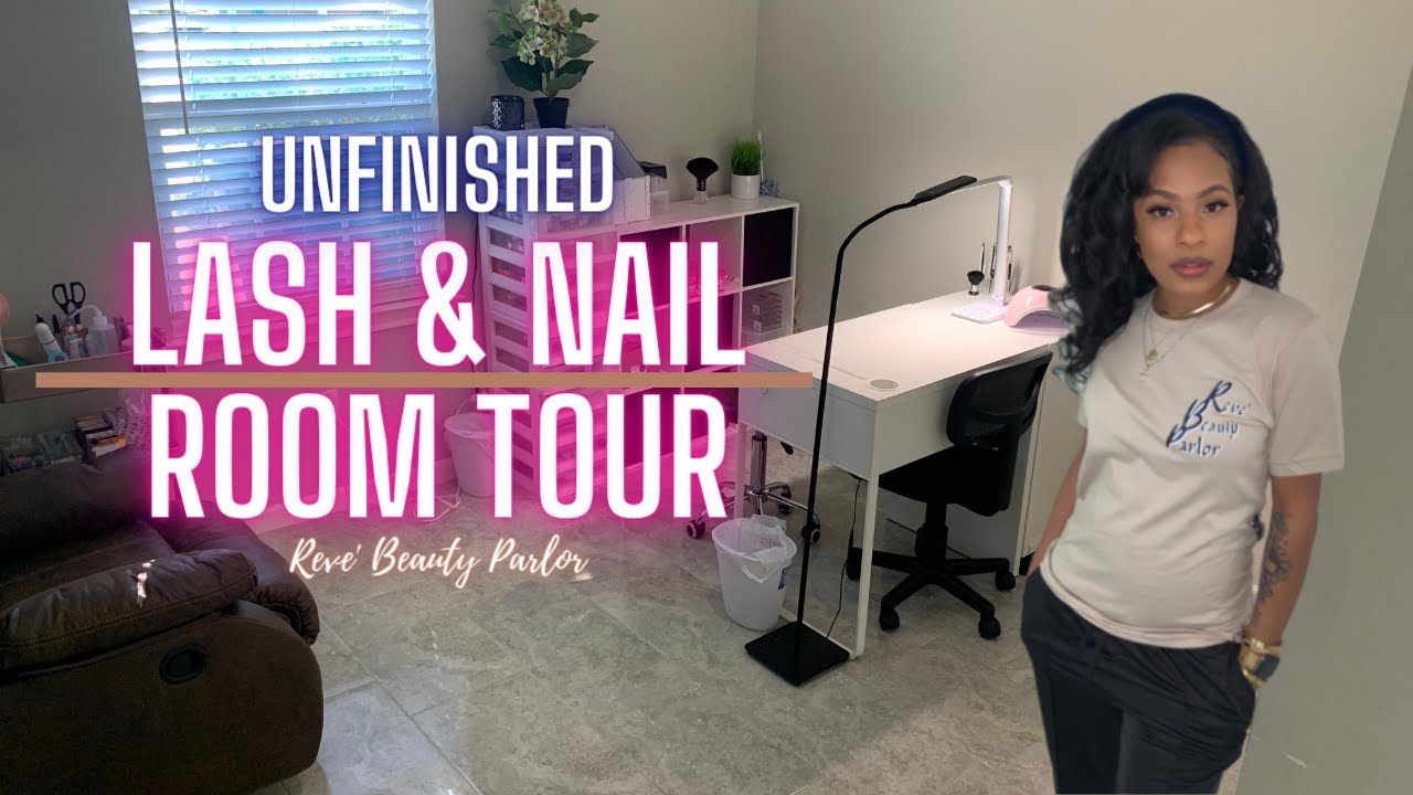 Lash and Nail Room Tour YouTube