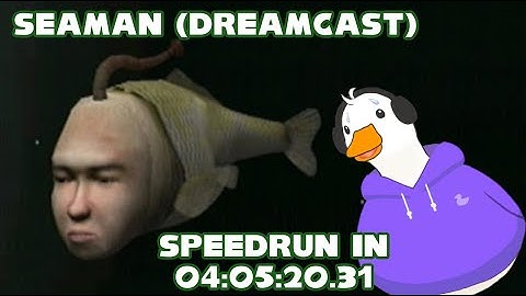 [Speedrun] Seaman in 04:05:20.31 (Former WR)