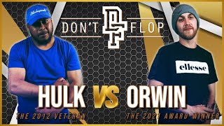 HULK VS ORWIN | Don't Flop Rap Battle