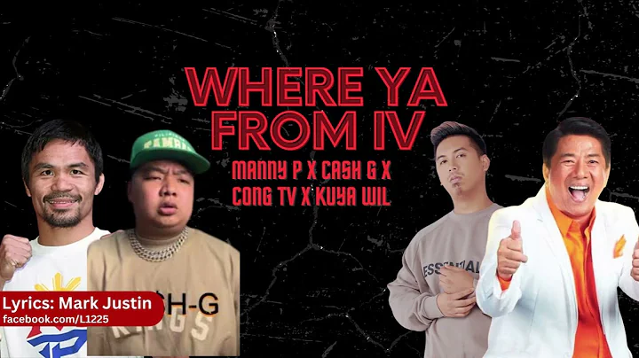 Where ya from 4 - (Manny P x Cash G x Cong TV x Kuya Wil) (AI Cover)