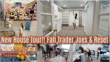 New House Tour 🏡 + Trader Joe’s Fall 2025 Haul 🍂 + Sunday Reset Vlog! This Was So Fun!