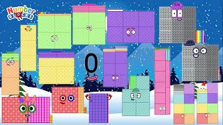 UNLOCKS! Numberblocks Skip Counting by 61! | Learn to Count