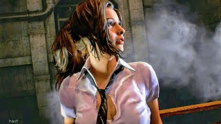 Naughty Schoolgirl Claire in Resident Evil 2 Remake