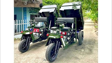 Công nông siêu khủng chở cát ngõ nhỏ , máy xúc múc cát ô tô tải chở cát | excavator truck