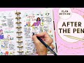 PLAN WITH ME | AFTER THE PEN SPREAD | THE HAPPY PLANNER