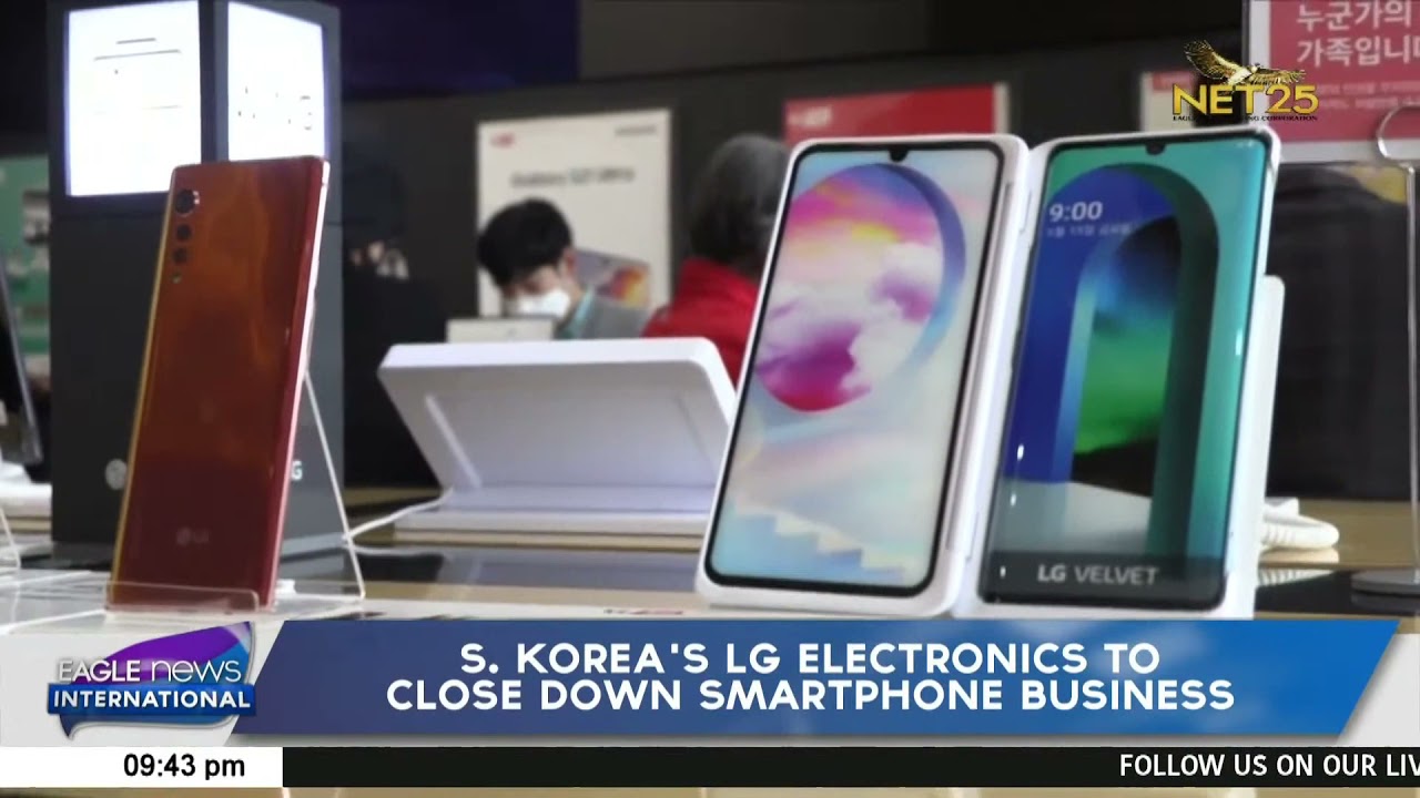 S. Korea’s LG electronics to close down Smartphone business