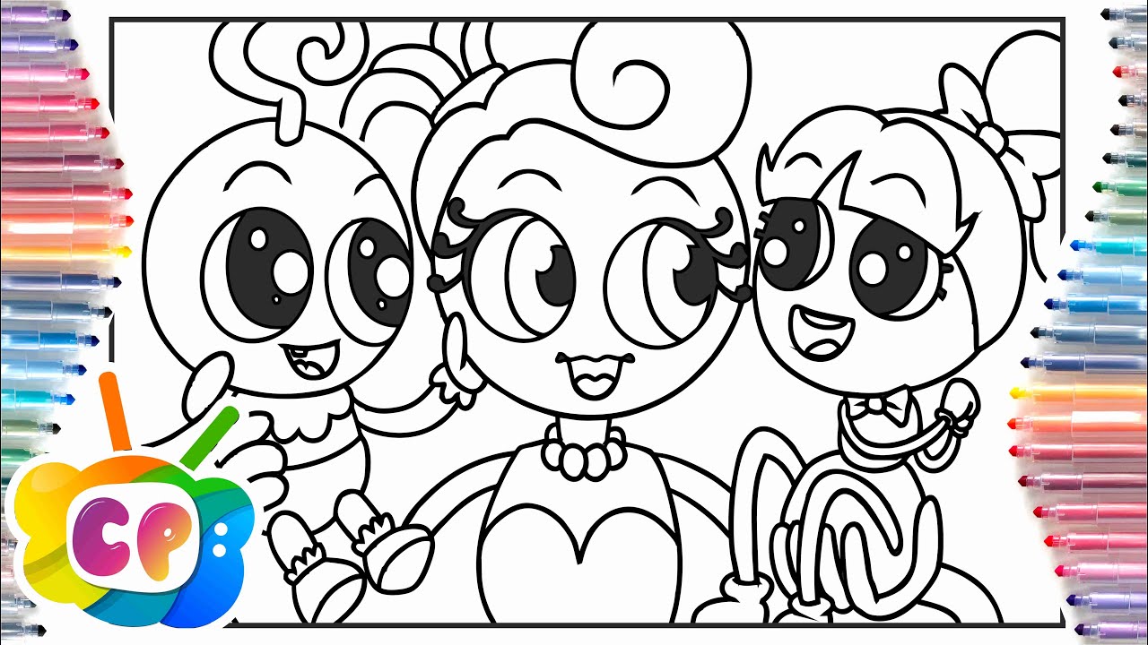 Mommy Long Legs Coloring Pages