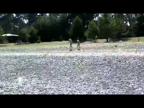 რა ხდება ამჟამად ბიჭვინთაში - რუსი ტურისტის მიერ გადაღებული ვიდეო