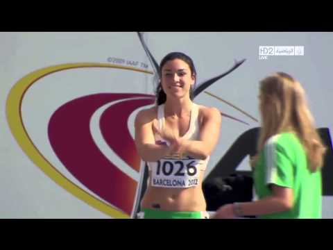 Michelle Jenneke does the Harlem Shake