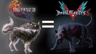 Final Fantasy XVI Torgal = Devil May Cry V Shadow