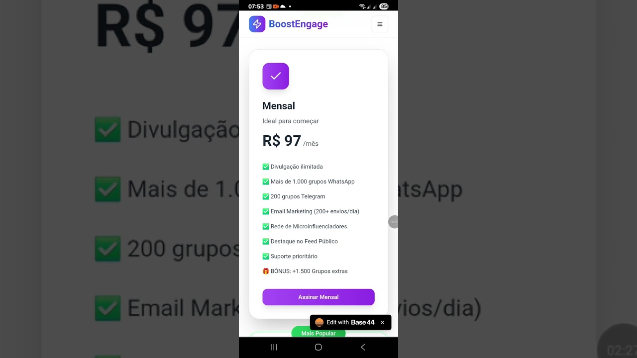 BoostEngage | A nova rede social para divulgadores!