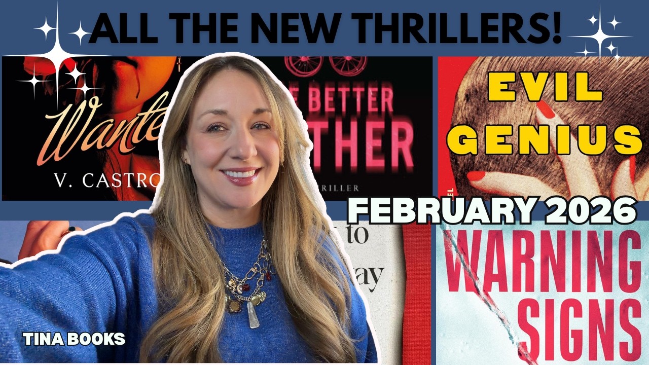 В феврале выйдут 30 новых детективных и триллерных книг 🔪📚