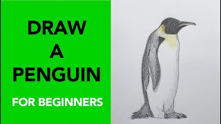 Easy way to draw a penguin!