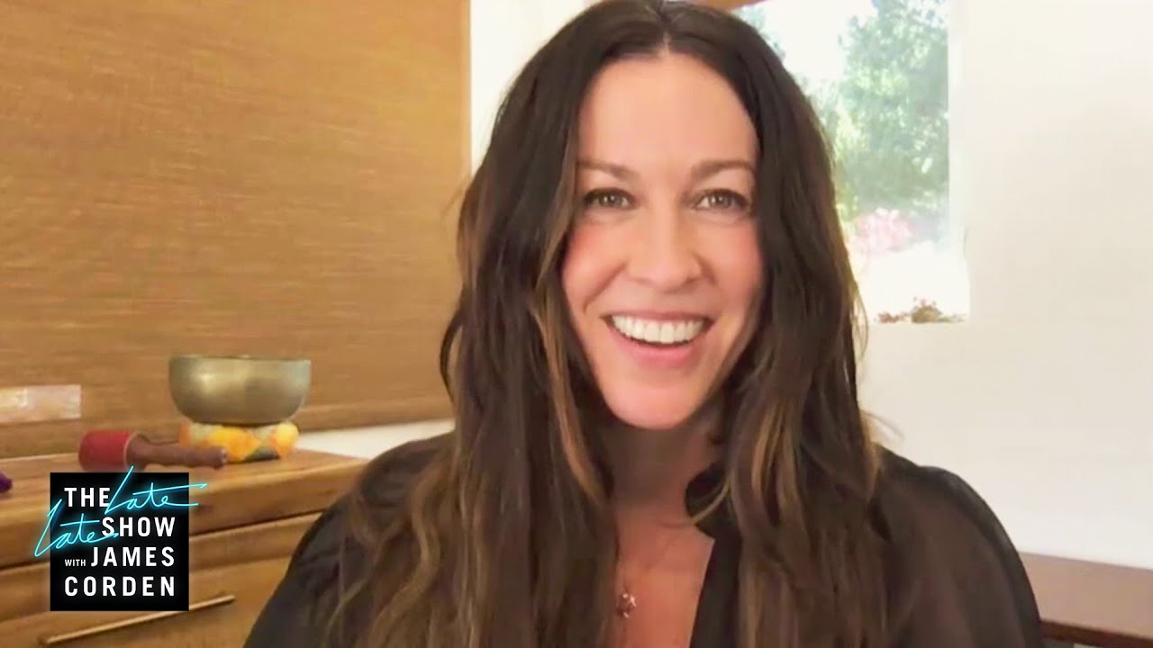 Alanis Morissette Educates James on Unschooling