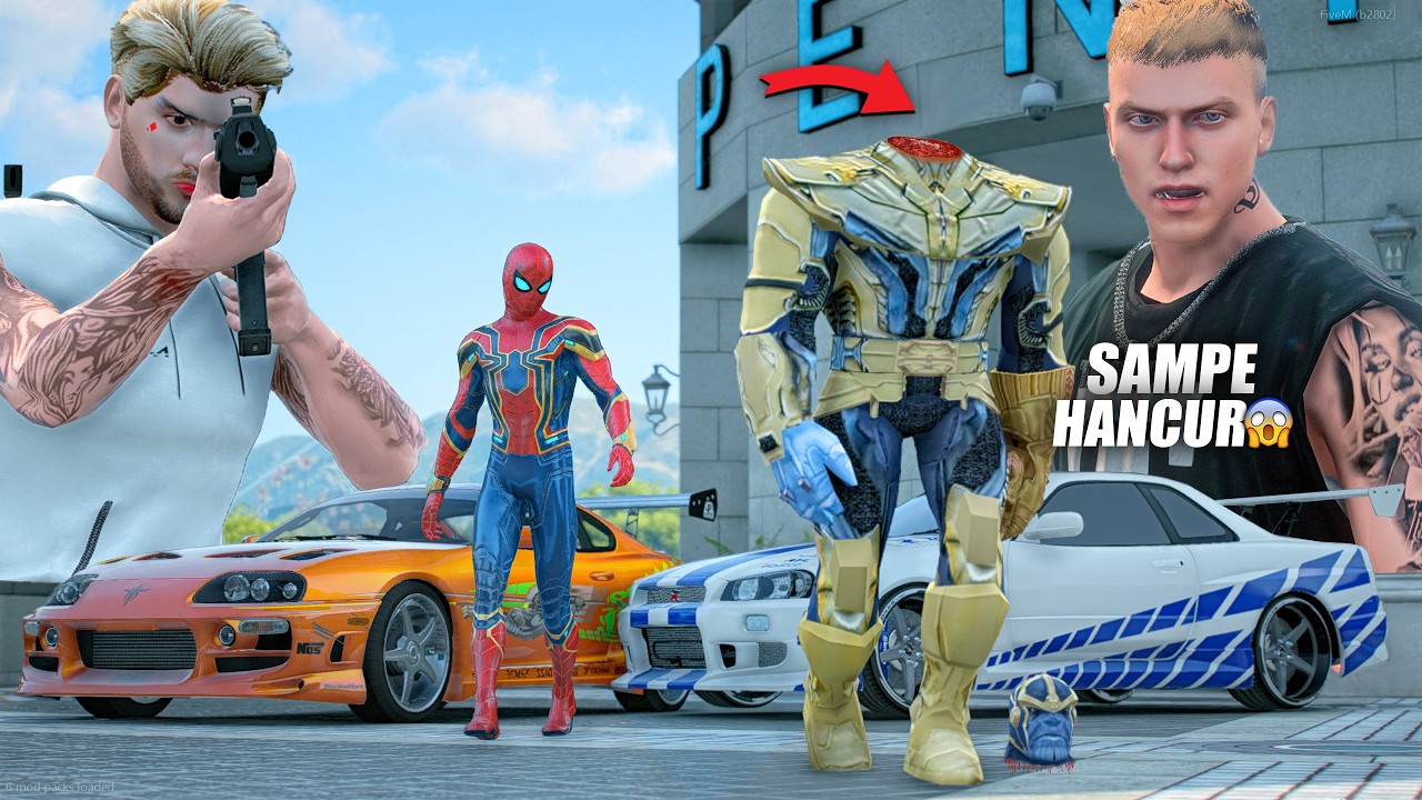 KEI NGAMUK DI PERANG BESAR INI ! SEMUA MUSUH KETAKUTAN !! GTA 5 ROLEPLAY