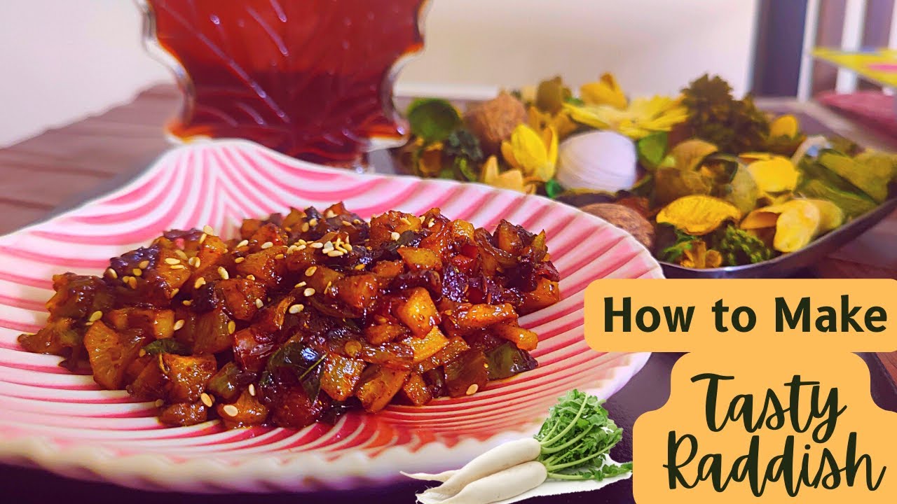 Caramelized Radish Winter special Recipe Festival Dish How to