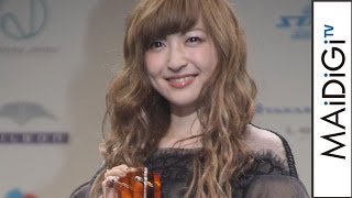 神田沙也加、キュートな透け感ワンピで“美ヘア”授賞式に　 「BEAUTY WEEK AWARD 2016」授賞式　#Sayaka Kanda　#event