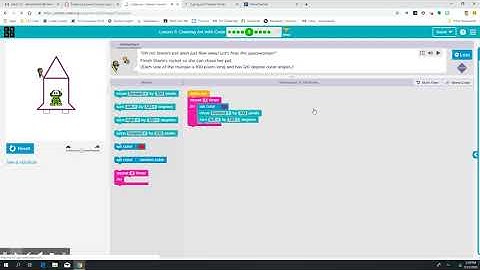 Code.org Express Course: Lesson 5 - Creating Art with Code