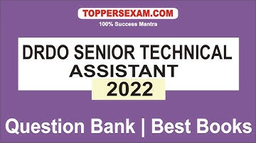 DRDO Senior Technical Assistant Question Bank | Syllabus 2022 | Best Books | Sample Paper