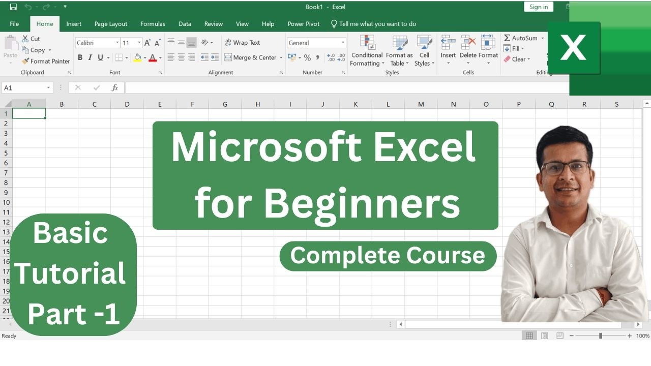 ZERO TO HERO IN EXCEL | Excel Tutorial Part 1 | Excel Tutorial For ...